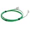Add-On 2M LC MALE TO LC MALE OM1 STRAIGHT GREEN DUPLEX FIBER OFNR RISER-RATE ADD-LC-LC-2M6MMF-GN - alternate 2